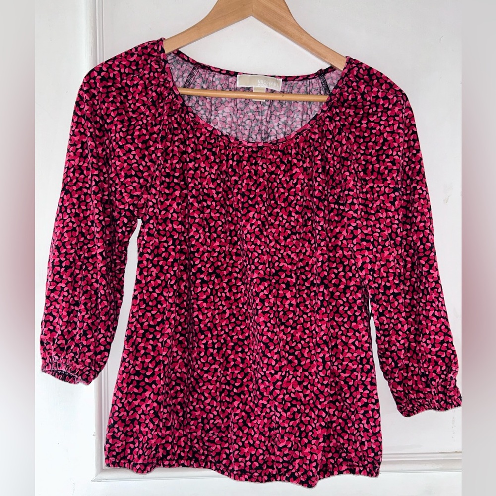 Michael Kors three-quarter sleeve top